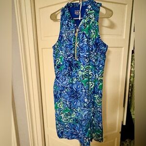 Lilly Pulitzer Luxletic dress, Size XL, Turtle Awe pattern